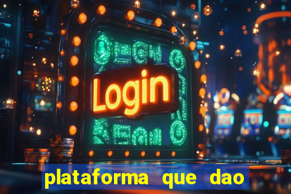 plataforma que dao bonus de cadastro